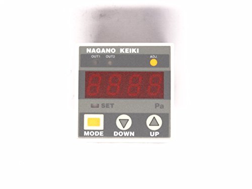 Amazon | 長野計器 デジタル微差圧計 GC62-331ױ50Pa 4～20mA出力付き